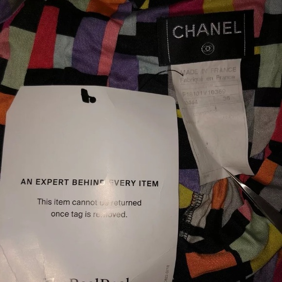 Chanel  CC L/S Top Pristine FR-34-36/ US/XS 0-2 - Picture 5 of 6